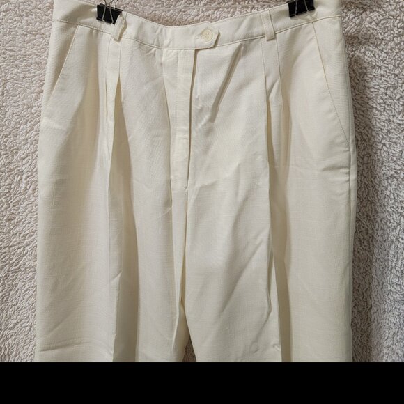 Celeste Sport Suit Jacket & Pants - Size 16 - Warm Vanilla Color - Picture 6 of 9